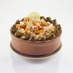 Trotters and Grape Leaves Casserole